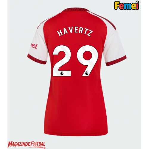 Arsenal Kai Havertz #29 Tricou Fotbal Replică 2026-27 Femei Acasa Arsenal Kai Havertz #29 Tricou Fotbal Replică 2026-27 Femei Acasa